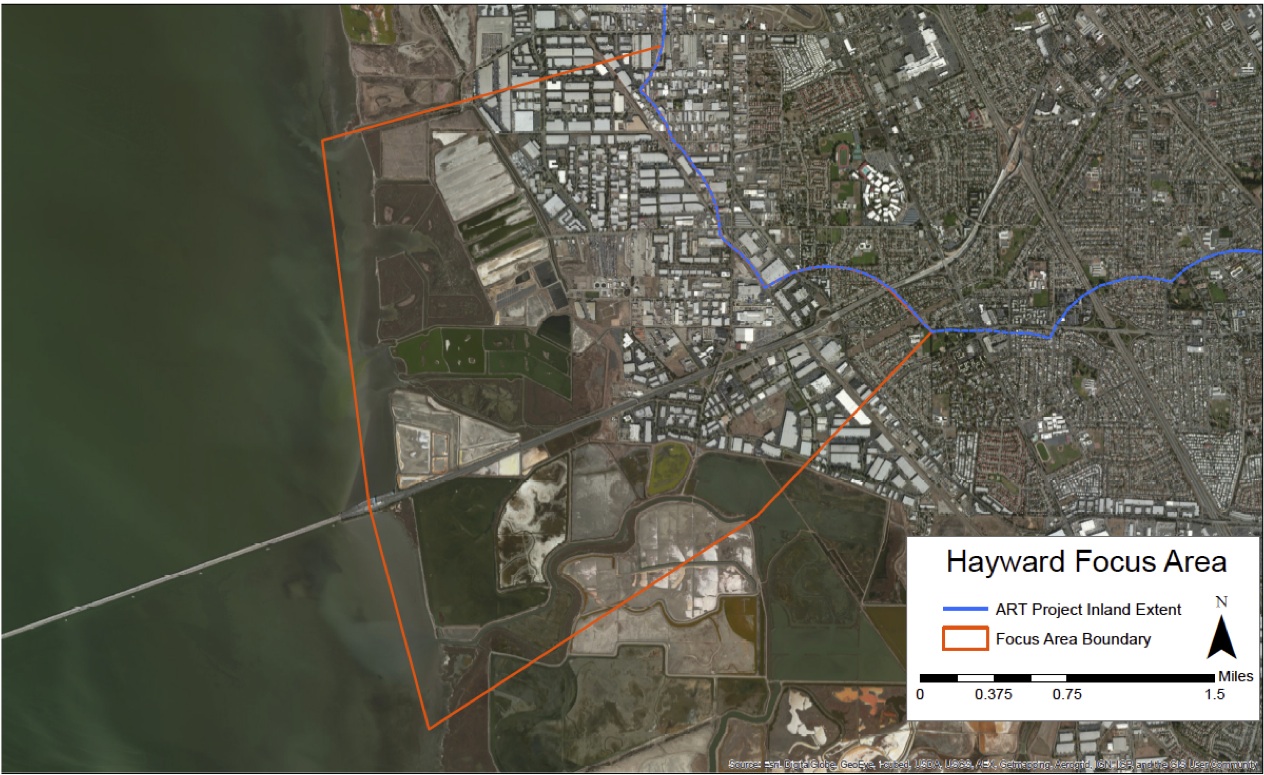 Hayward Focus Area Map 